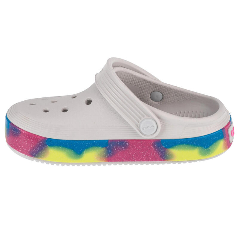 Gyerek papucs, Crocs Off Court Glitter Band Kids Clog