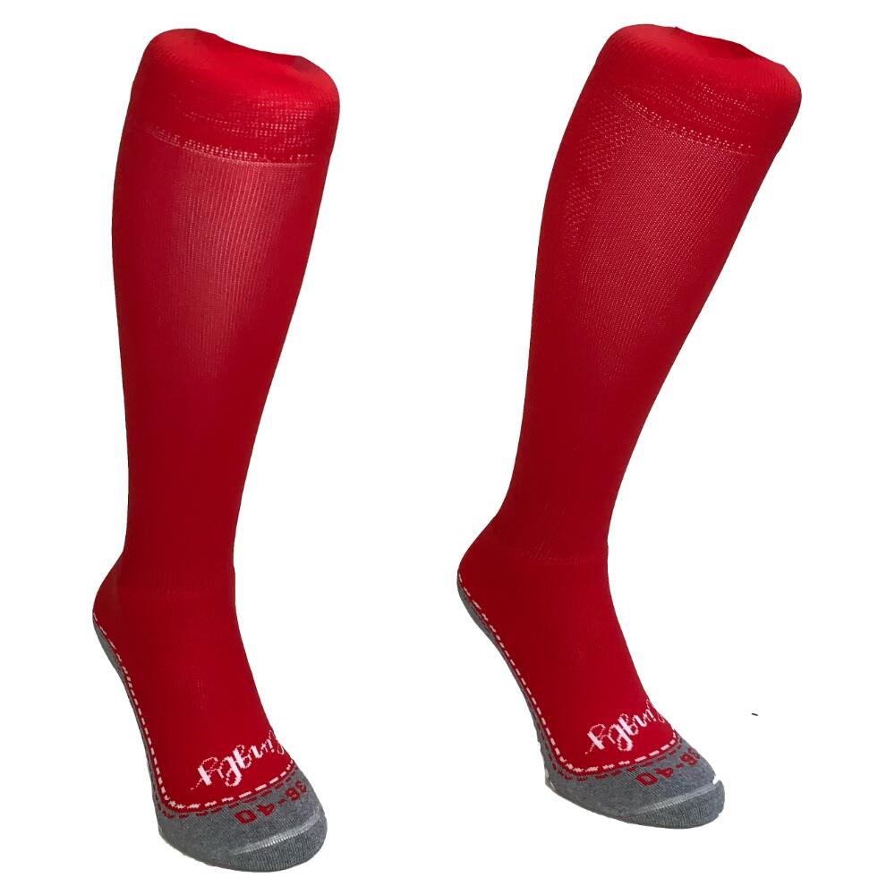 Hingly lange sportsokken 2-pack Rood 3/3