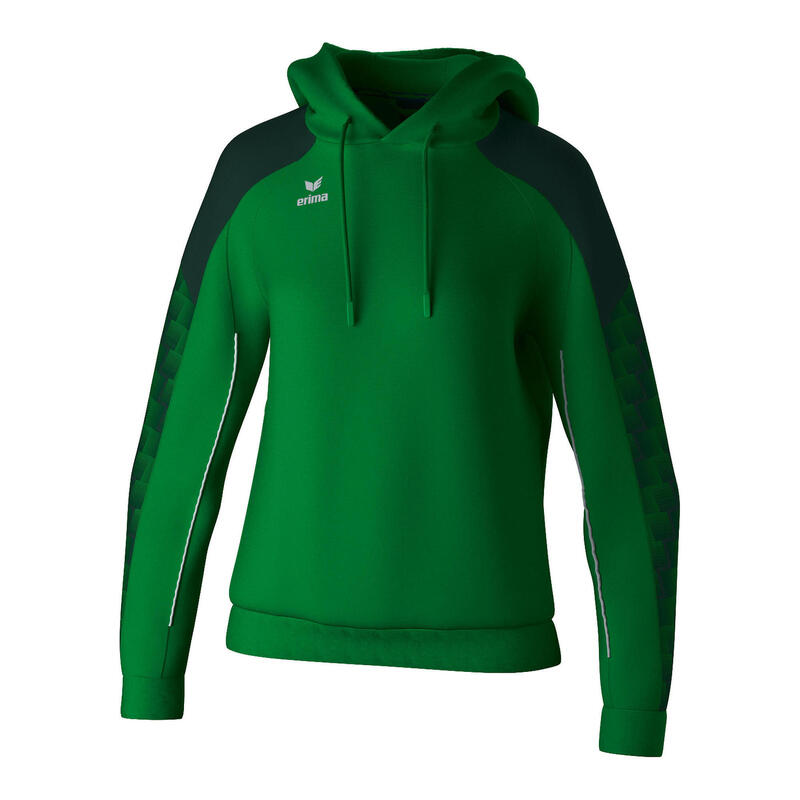 Hanorac Erima Evo Star verde - glugă căptușită