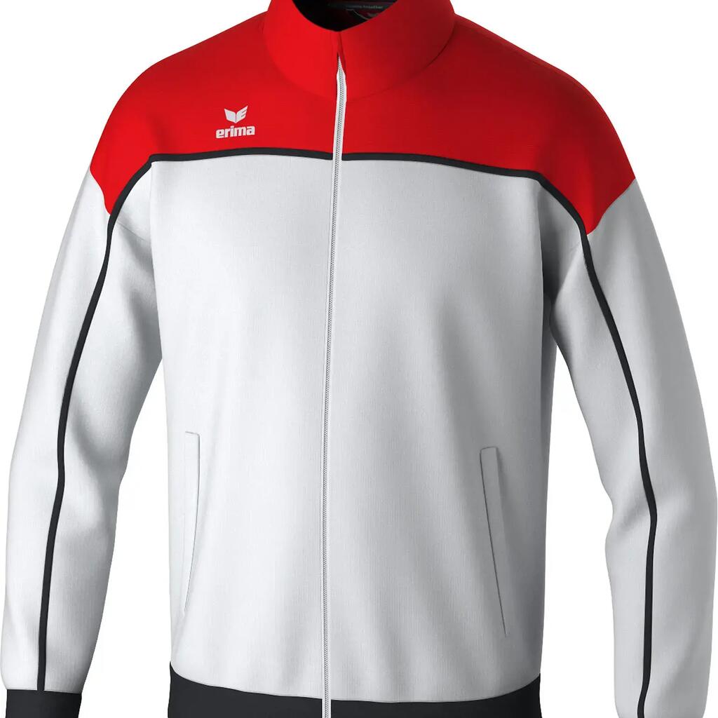 WHITE / RED