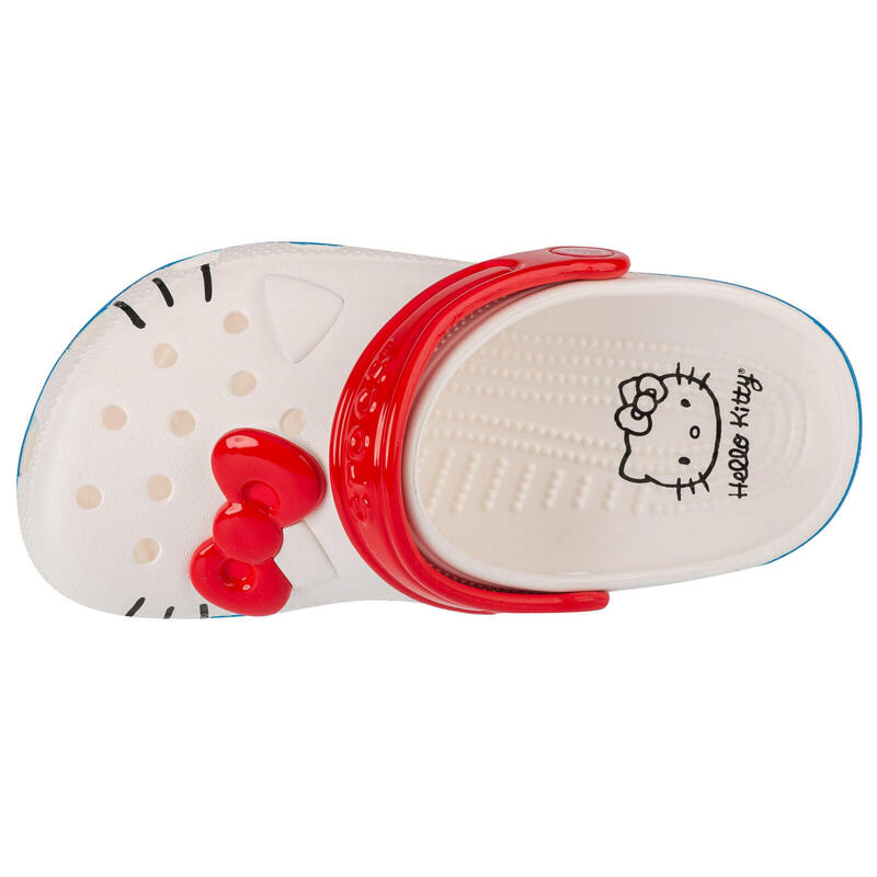 Papuci de tip crocs universali 209454100 pentru întregul an albi copii