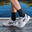 RØFF SOCKS® Ultrasoft Organic Grip Sock - maat 46-48, ZWART - Hardloopsokken