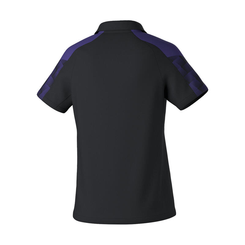 Tricou polo Erima Evo Star Multicolor - material funcțional, croială raglan