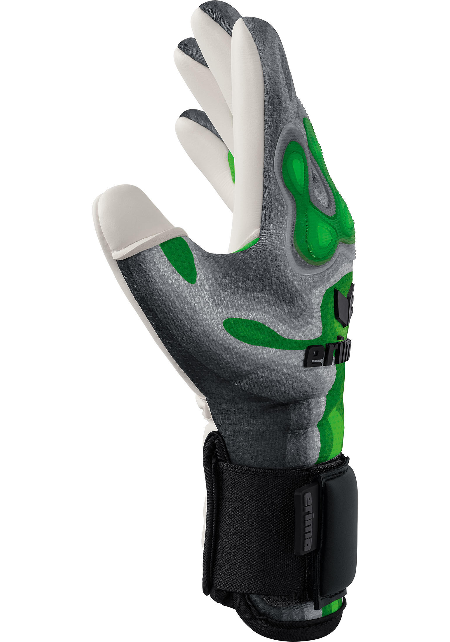 Erima Flex-Ray Match Eco Keepershandschoenen - Grijs / Groen maat 10 4/5