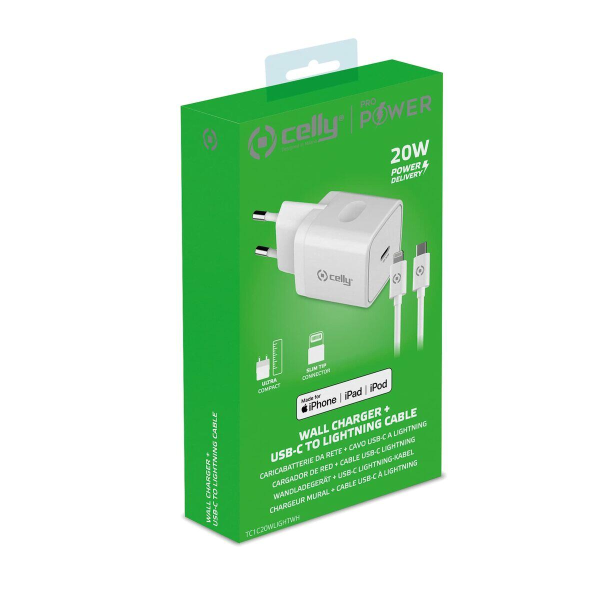 Chargeur Mural + Câble USB-C Blanc 3/3