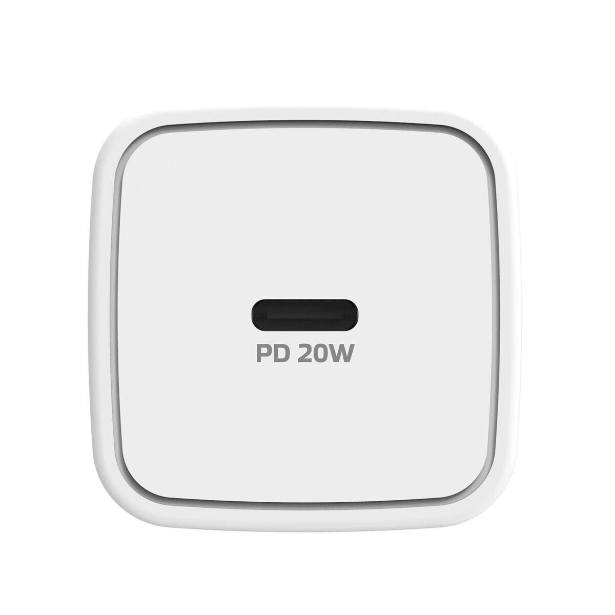 Chargeur Mural + Câble USB-C Blanc 2/3