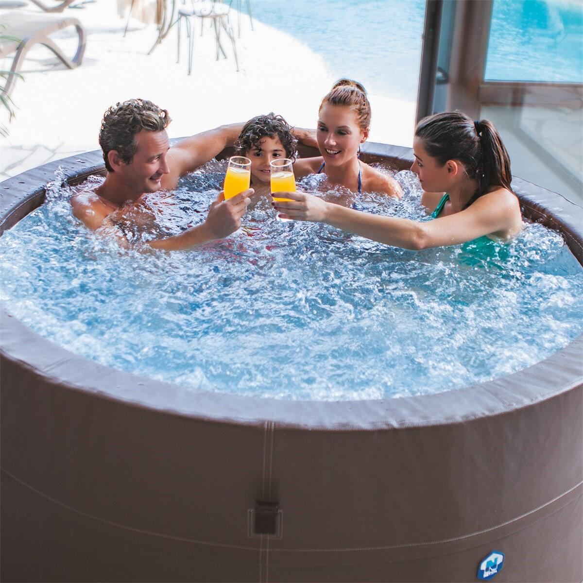 Spa Semi-rigide Vita Premium avec Mobilier x 5 - 184 x 73 cm - 5 personnes 4/7