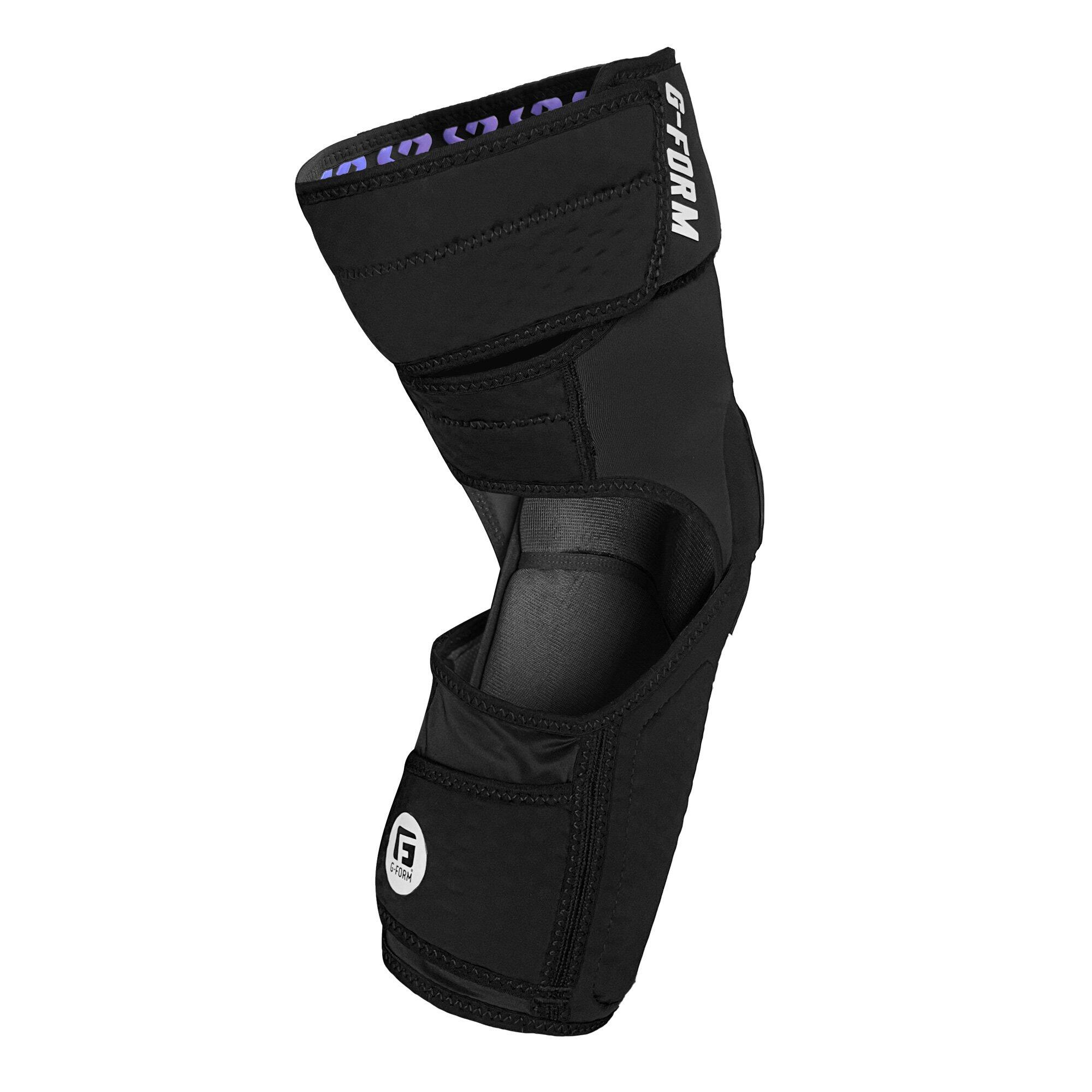 G-Form Rodilleras Mesa Negras / Moradas 2/7