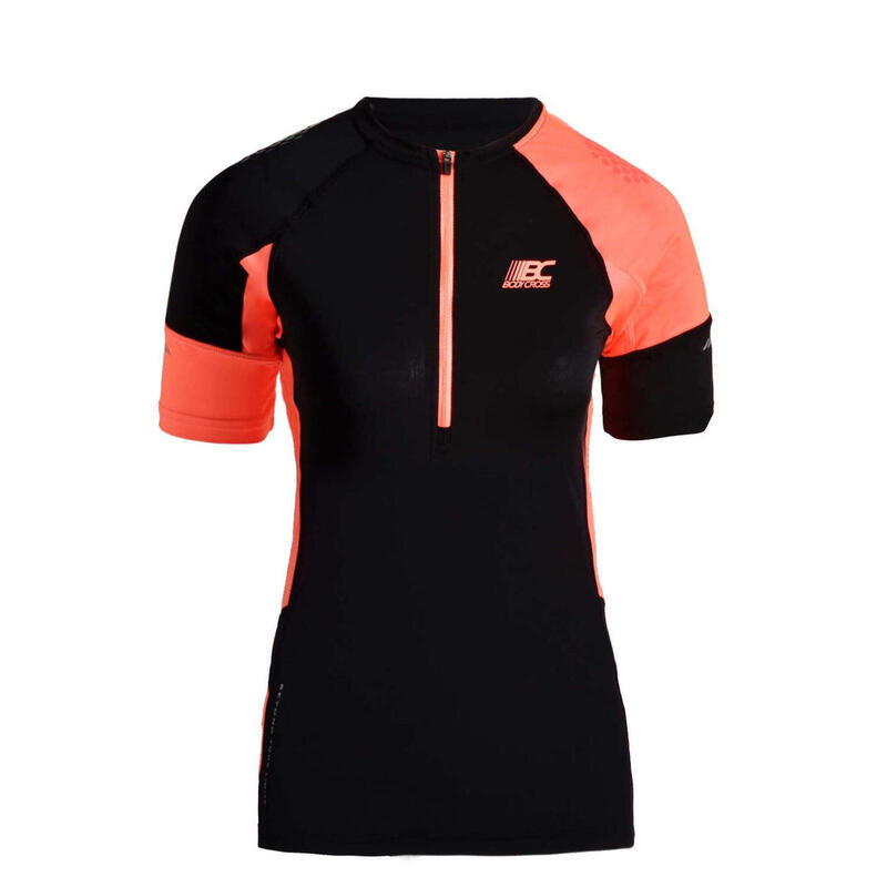 Milie Ultra zwart trail t-shirt