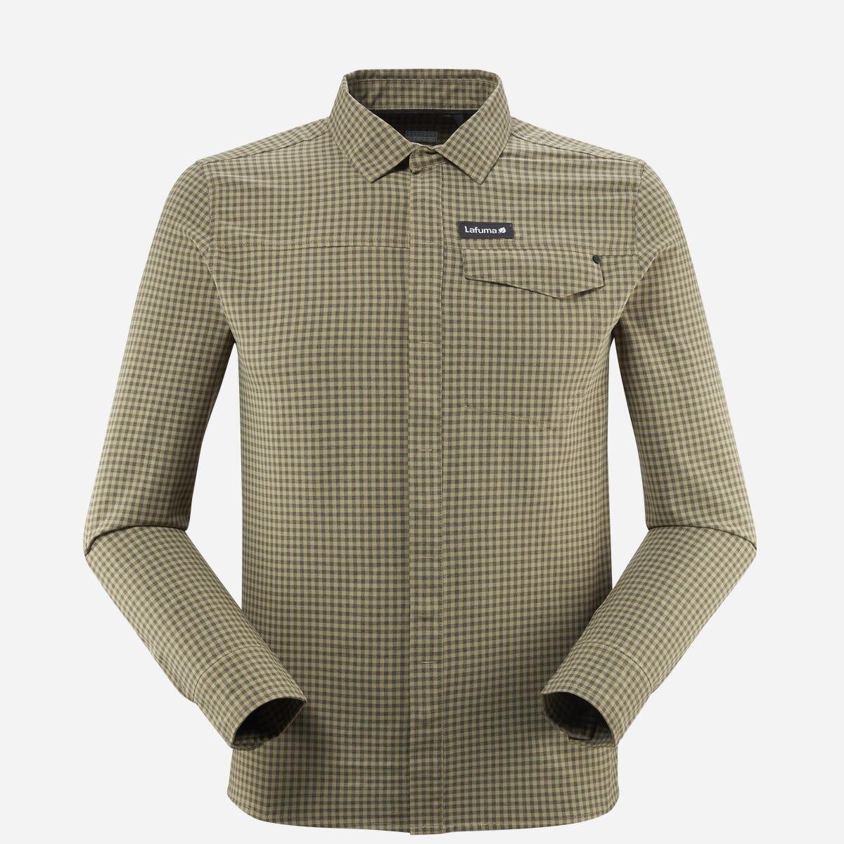 Lafuma - Chemise Randonnée Homme Skim Shield Shirt Ls - Chemise Manches Longues - Beige - 42 M/l - Decathlon