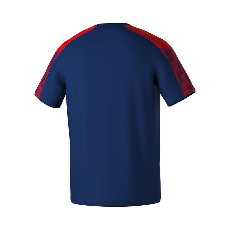 Tricou Erima Evo Star Multicolor cu guler rotund, material ușor funcțional.