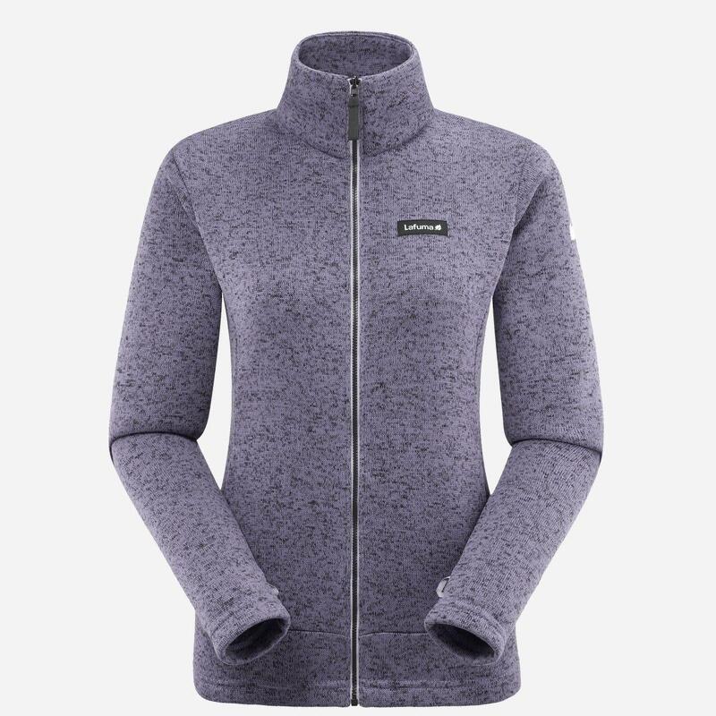 Dames Reis Fleece CLOUDY F-ZIP