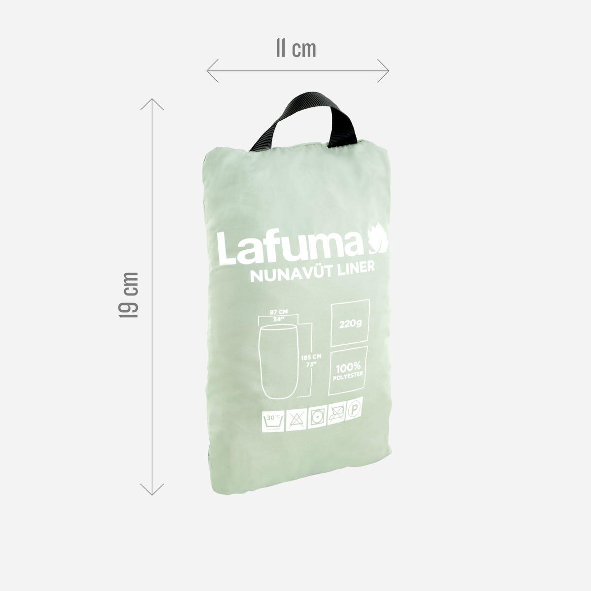 Sac de couchage Camping Mixte NUNAVÜT LINER  Gauche 4/4