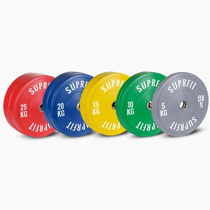 Colored White Logo Weightlifting Advanced Set Pro Training Bar 20 kg