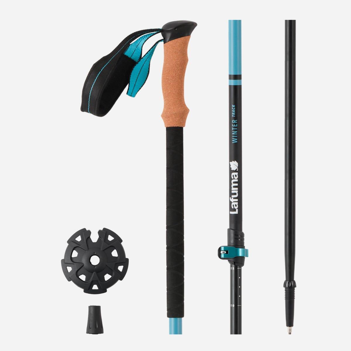 Lafuma - Paire De Bâtons Randonnée Mixte Winter Track Pairs - Bâton De Randonnée - Bleu - Taille Unique - Decathlon