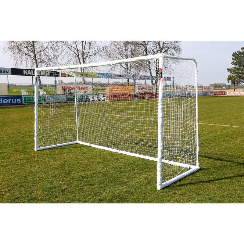 Fotbalová branka 3,7 x 2 m s míčem velikosti 4