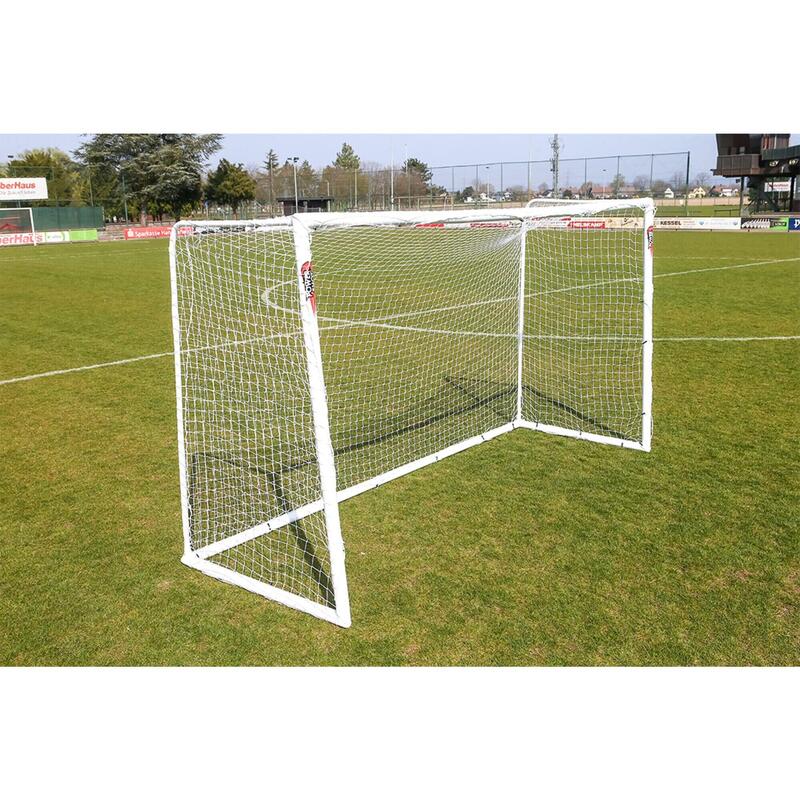 Fotbalová branka 3,7 x 2 m s míčem velikosti 4
