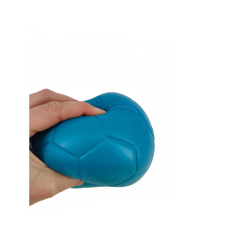 Ballon de football en mousse 15cm - Turquoise