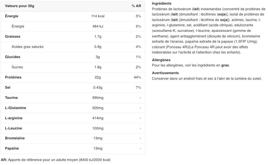 100% Whey Protein Professional - 1Kg Fresa Scitec Nutrition 2/5