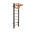 Wandrek BenchK 211B met Pull up Bar hout