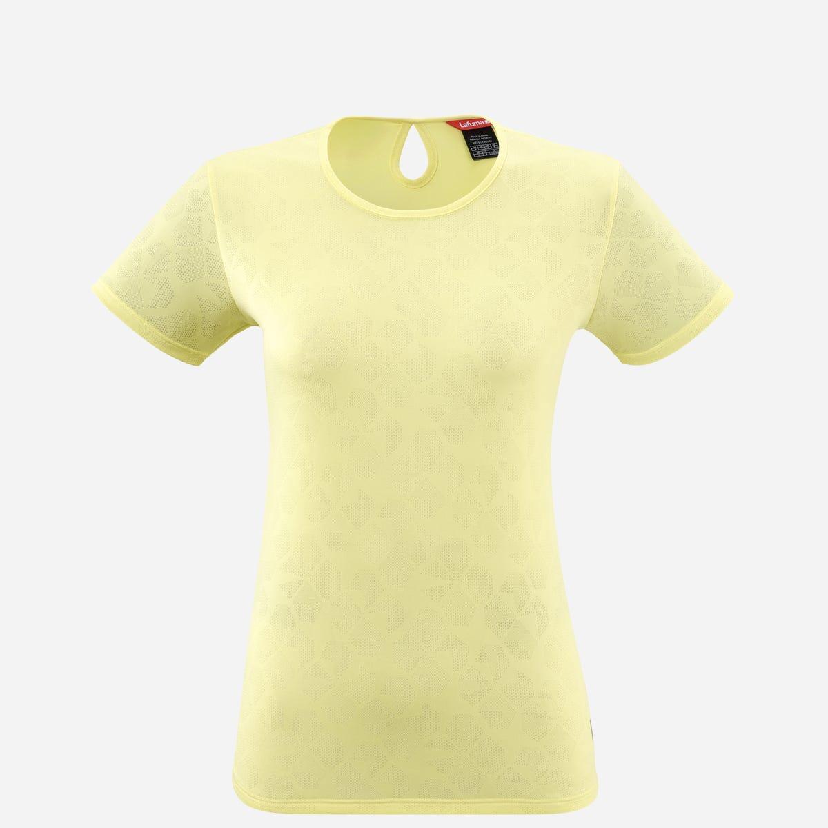 Lafuma - T-shirt Randonnée Femme Hollie Tee - T-shirt Manches Courtes - Jaune - 38 S - Decathlon