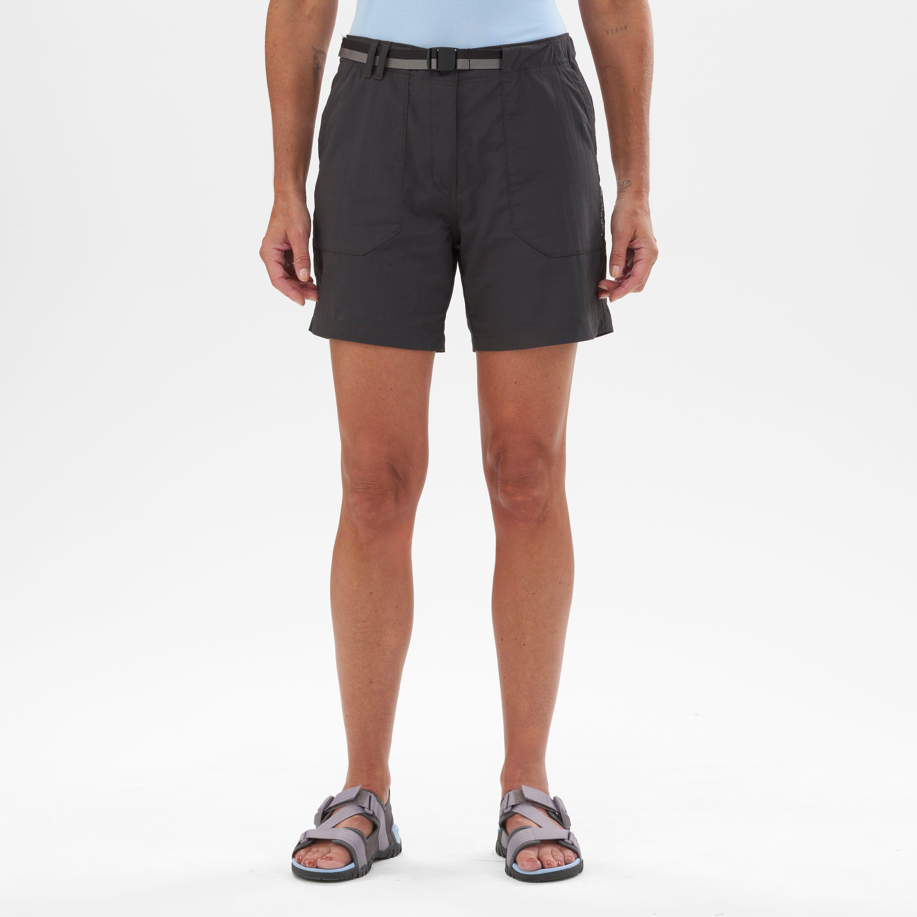 Pantaloncini da trekking da donna Lafuma Access Beige 2/5