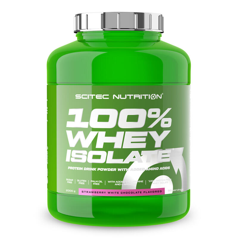100% WHEY ISOLATE  2000G Morango Chocolate Branco da Scitec Nutrition PROMOÇÃO                      3 cores disponíveis
 75,90€ 89,90€ -15%    * 03/06/2025 até rutura de stock  Preço por quantidade 32,17€kg SCITEC NUTRITION 100% WHEY ISOLATE  2000G Morango Chocolate Branco da Scitec NutritionVendido e expedido por: Masmusculo    