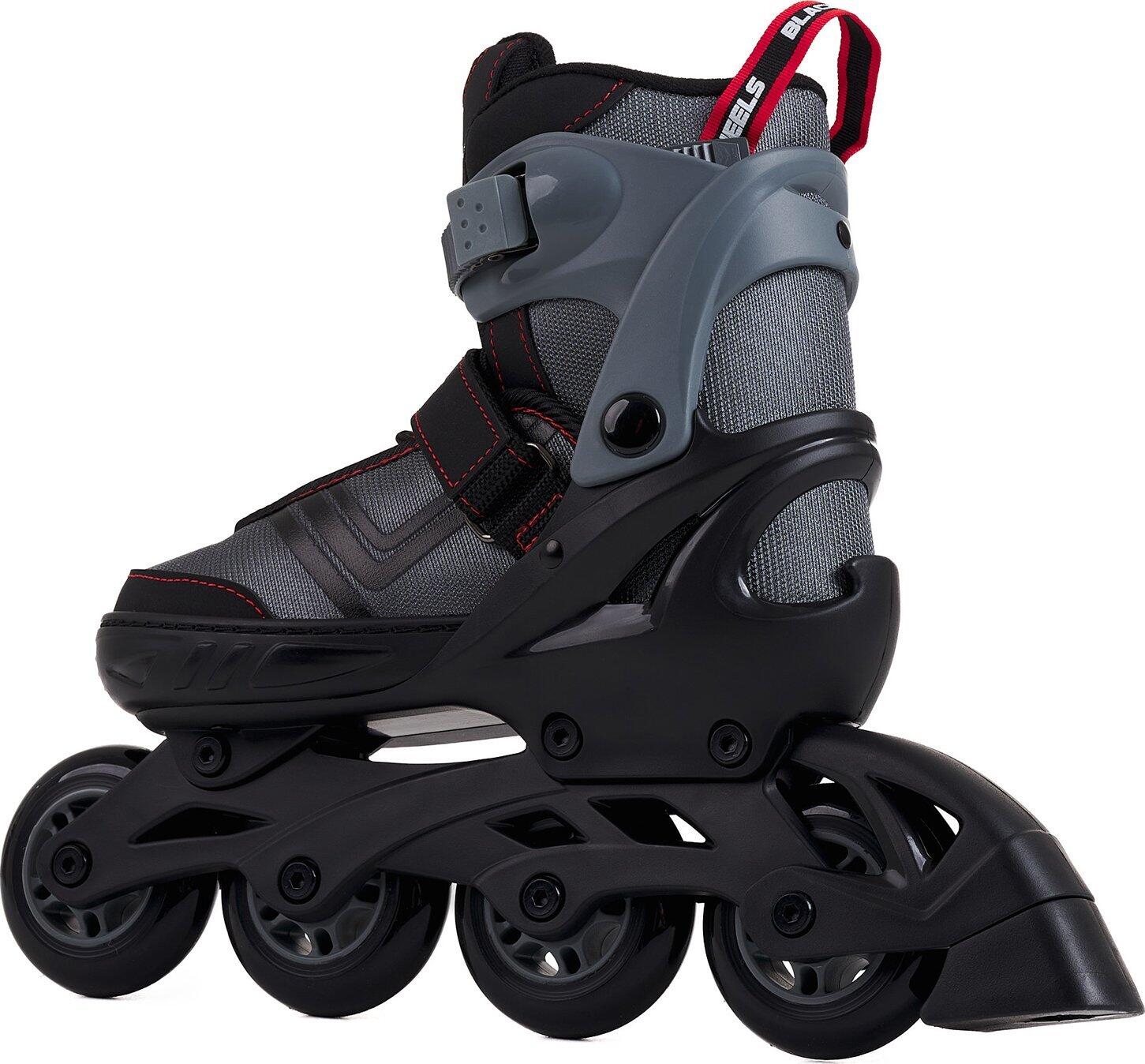 Refurbished -Inlineskates Playful Gray größenverstellbare - In gutem Zustand 4/7