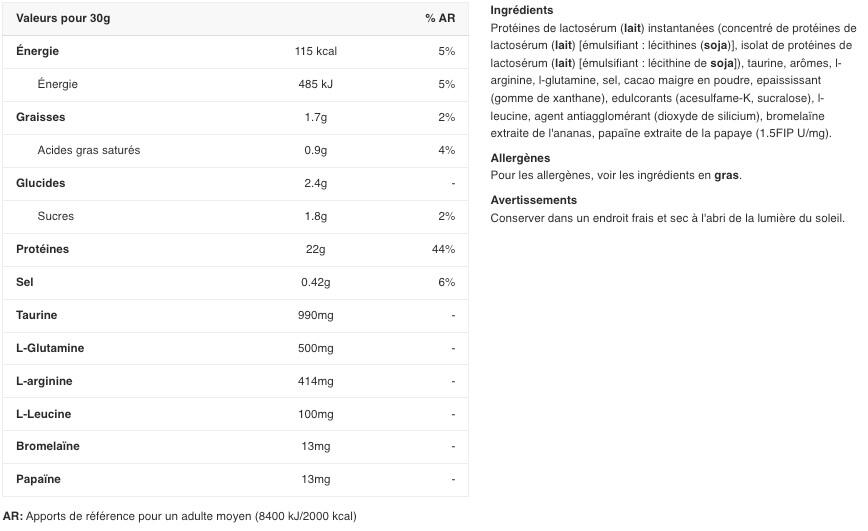 100% Whey Protein Professional - 5 kg chocolade met koekjes Scitec Nutrition 2/4