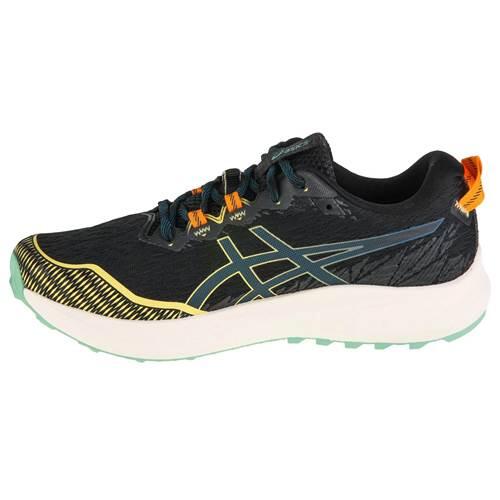 Scarpe da Running per Adulti Asics Fuji Lite 4 Nero 2/5