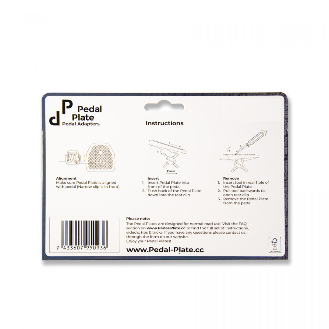 Nakładki na pedały MTB Shimano SPD / Look X-Track Pedal Plate 7/7