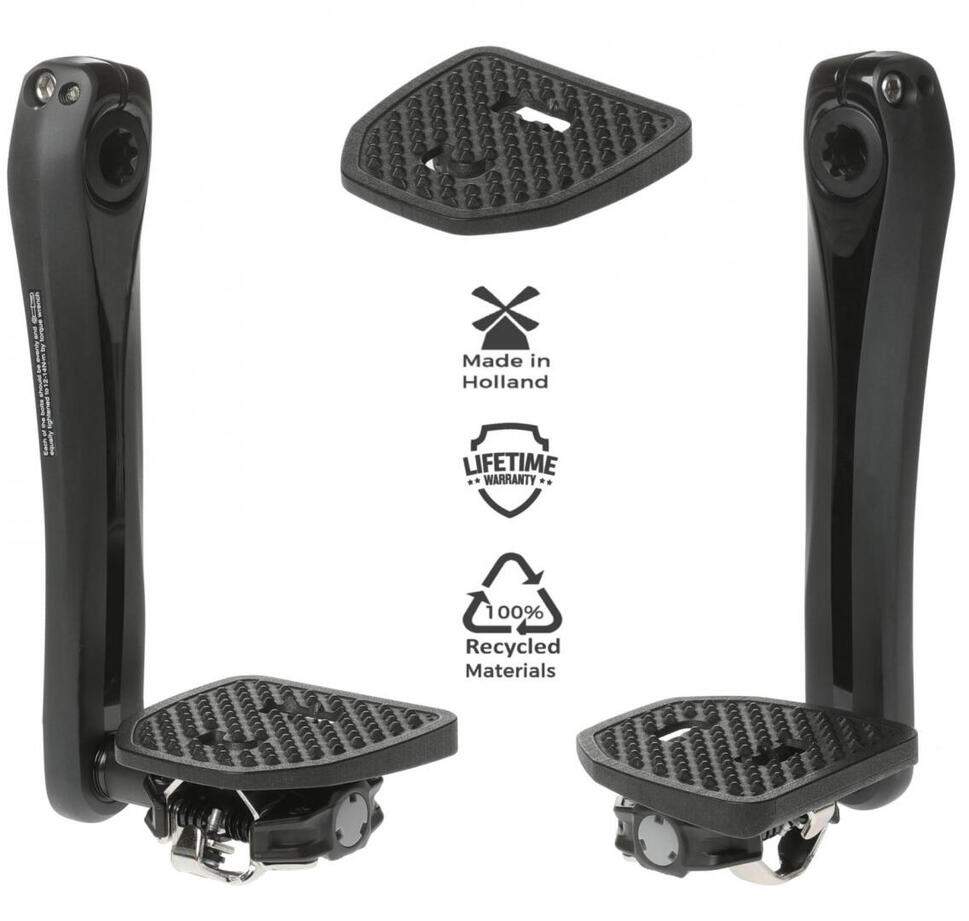 Nakładki na pedały MTB Shimano SPD / Look X-Track Pedal Plate