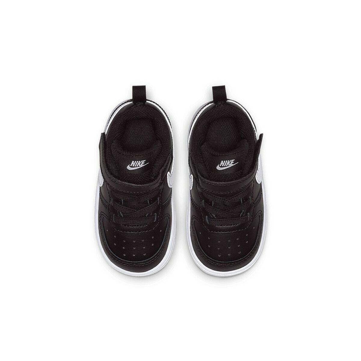 Kinder Sportschuhe Nike COURT BOROUGH LOW 2 BQ5453 002  Schwarz 4/5