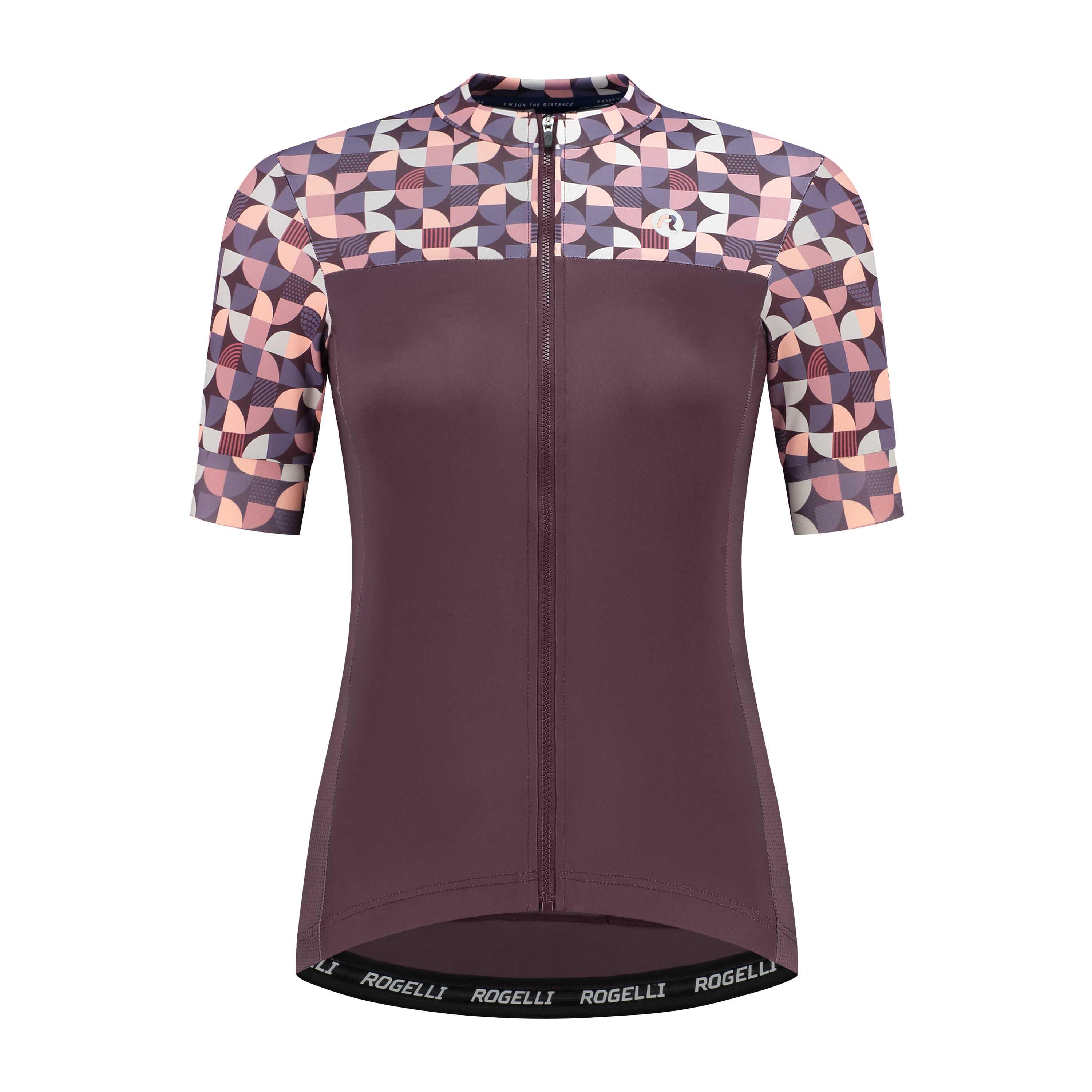 ROGELLI Radtrikot Kurzarm Damen - Essential Graphic