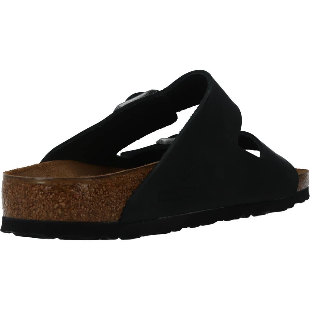 Birkenstock Arizona Nu Oiled Black Black Sandálias para homem 3/5