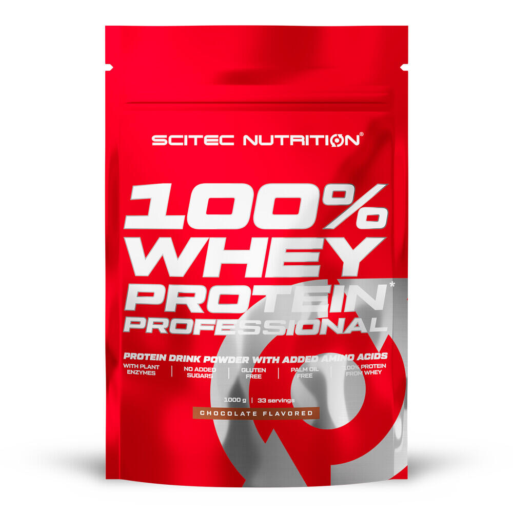 SCITEC NUTRITION 100% whey protein professional - 1kg Chocolate da Scitec Nutrition