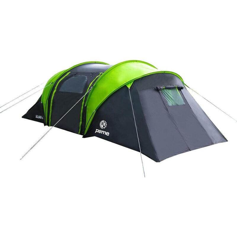 Tenda campeggio familiare Peme Bojan 4 persone con 2 camere