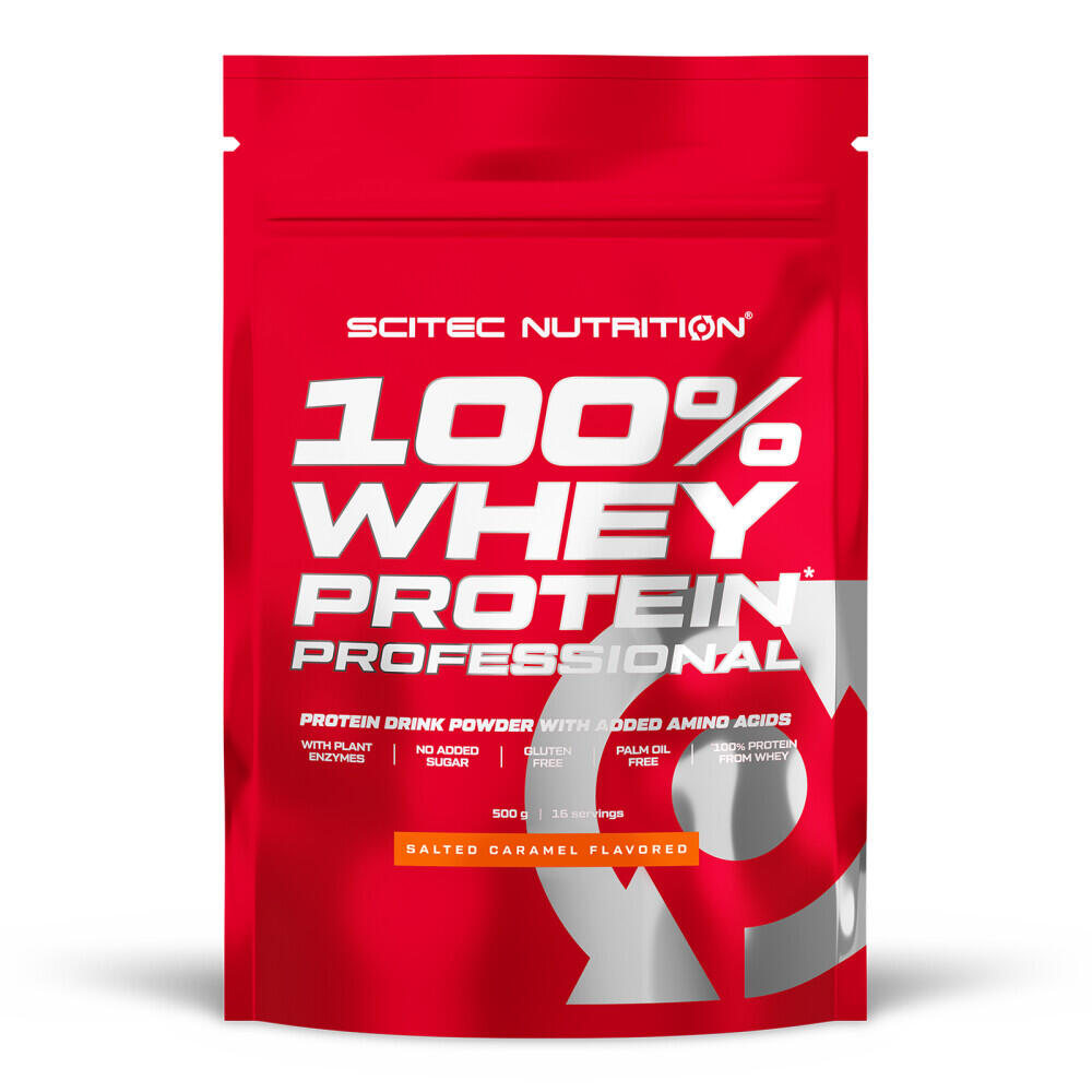 SCITEC NUTRITION 100% whey protein professional - 500 g Nuevo Caramelo Salado da Scitec Nutrition