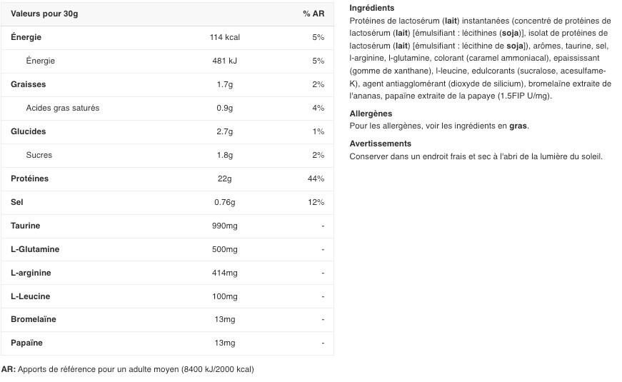 Proteína Whey - 100% Suero De Leche Profesional (500 G) - Caramelo Salado 2/5