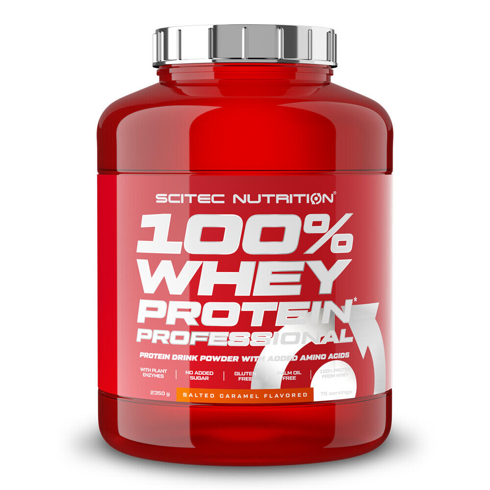Scitec Nutrition - Whey Concentrée - 100% Whey Protein Professional - Caramel Salé - Whey Protéine - Decathlon