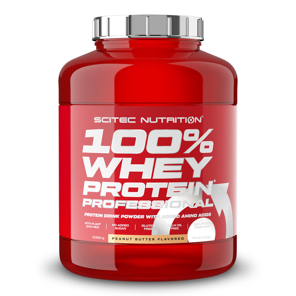 Scitec Nutrition - Whey Concentrée - 100% Whey Protein Professional - Beurre De Cacahuète - Isolat De Whey - Decathlon