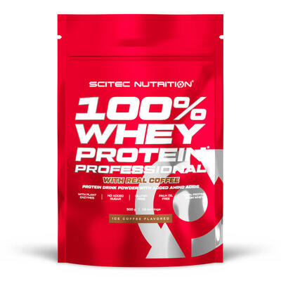 100% Whey Protein Professional - 500 g Café Helado Scitec Nutrition