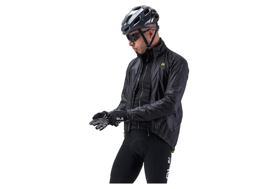 Kurtka rowerowa męska Alé Cycling Klimatik Guscio Light Pack