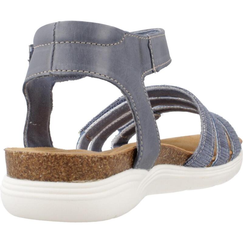 Sandalias Mujer Clarks April Dove Azul