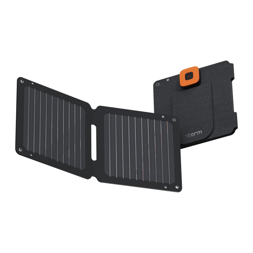 Xtorm - Xtorm Solarbooster 14w - Panneau Solaire Pliable - Chargeur - Noir - No Size - Decathlon