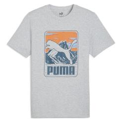 CAMISETA PUMA GRAPHICS MOUNTAIN TEE. 627911 01 Grey