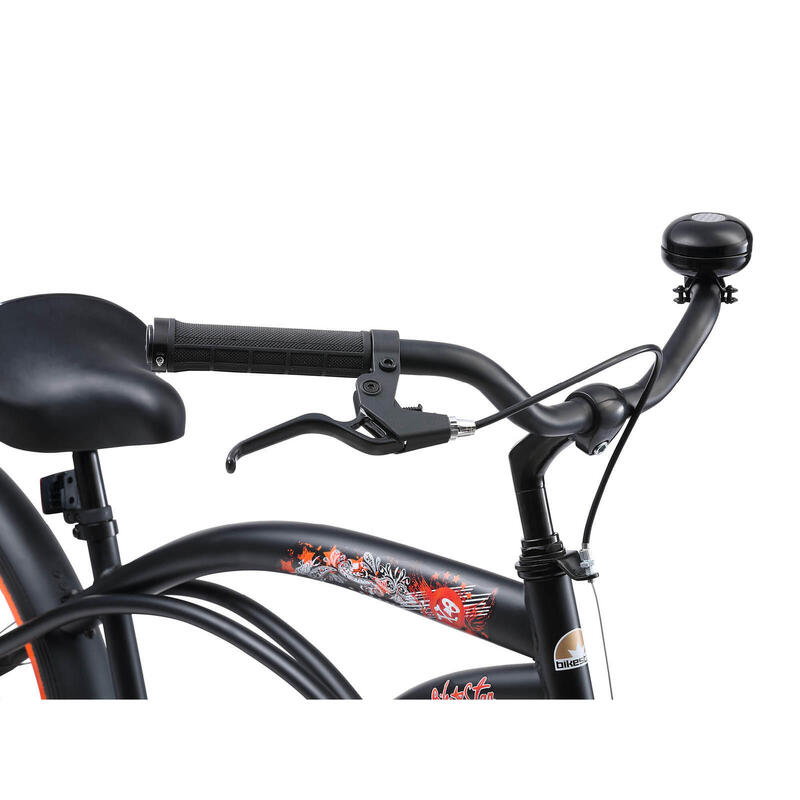 Vélo enfant 24 pouces à partir de 8 - 11 ans, VTC Cruiser