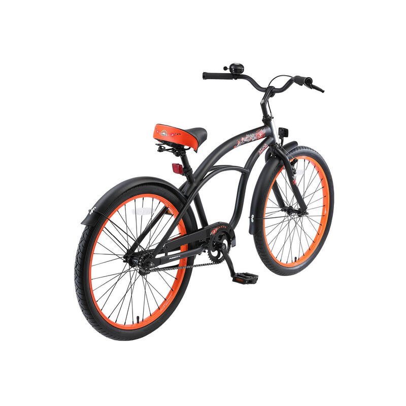 Bikestar kinderfiets Cruiser 24 inch zwart