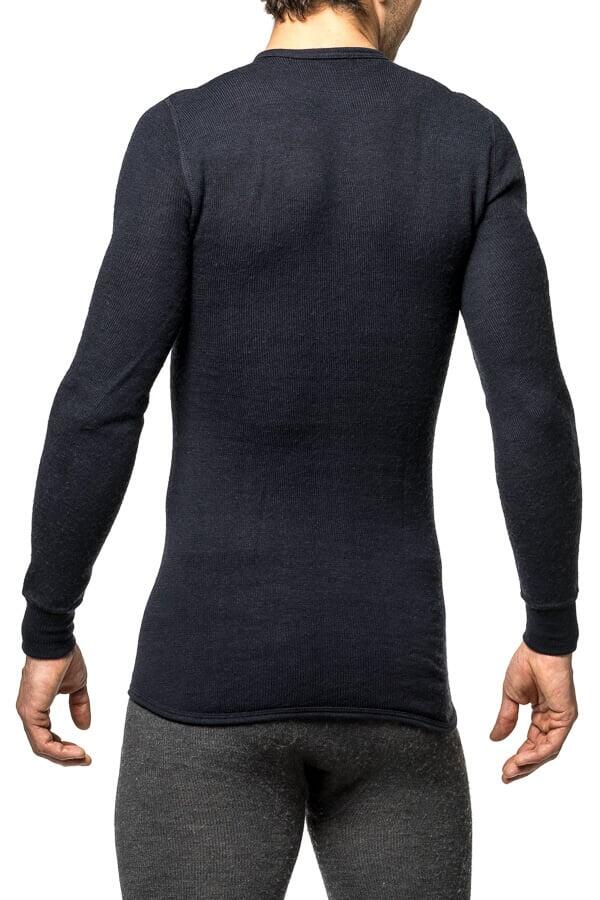 Woolpower Merino Base Layer Crewneck 200 - Dark Navy 3/5
