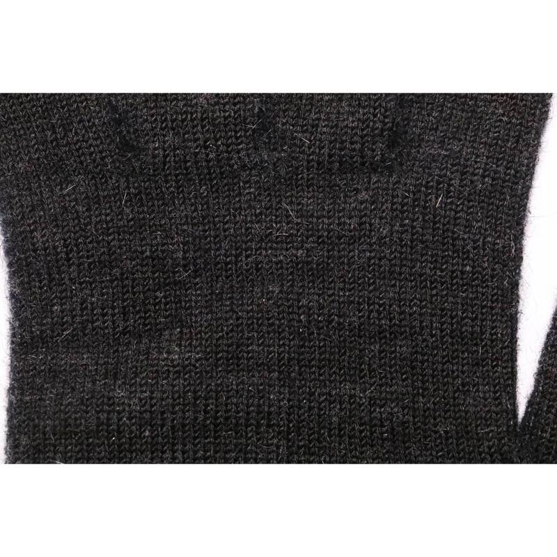 Weft Guanti Possum/Merino - Dita lunghe - Nero Charcoal